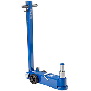 AC Hydraulic Inc. 25-2 Versatile 2-Stage Air Hydraulic Jack with Low Minimum Height, Ideal for Buses and Trucks, 55,000 Lb Capacity