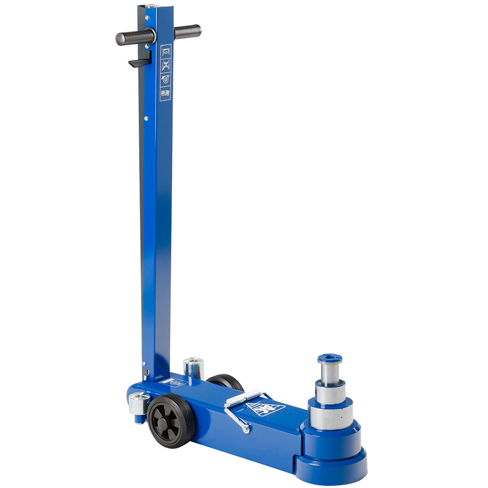 AC Hydraulic Inc. 50-3 3-Stage Air Hydraulic Jack for Low Buses, Trucks and Other Low Clearance Vehicles, 110,000 Lb Capacity