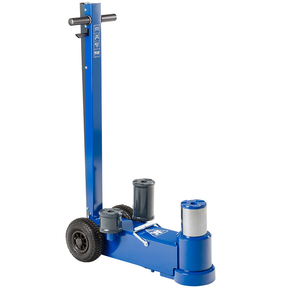 AC Hydraulic Inc. 65-1 Air Hydraulic Jack with Extremely High Lifting Capacity for Heavy Duty, Commercial Use, 143,000 Lb Capacity