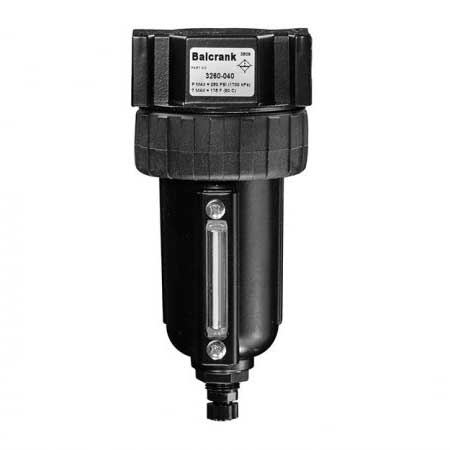 Balcrank 3260-041 1/2" Air Filter, Manual Drain