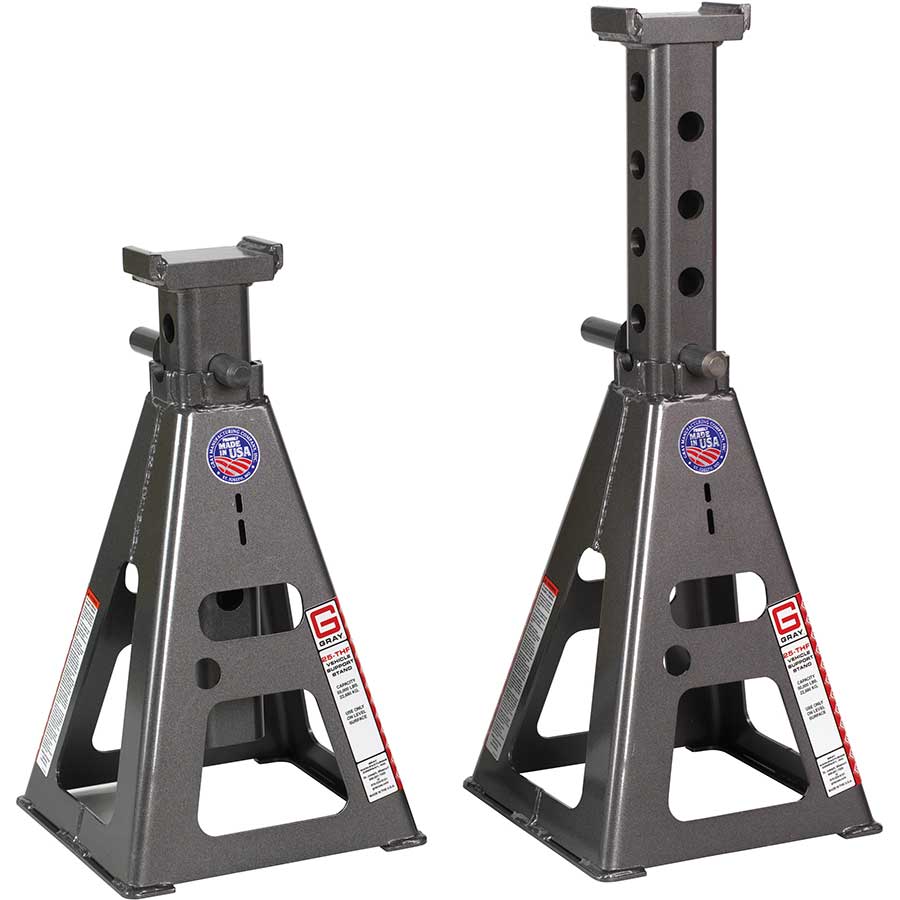 Gray Manufacturing USA 25-THF Vehicle Support Stands, 25 Tons