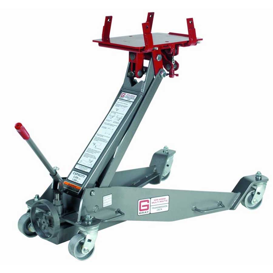 Gray Manufacturing USA MM-2000 Truck Floor Transmission Jack, 2206 Lb